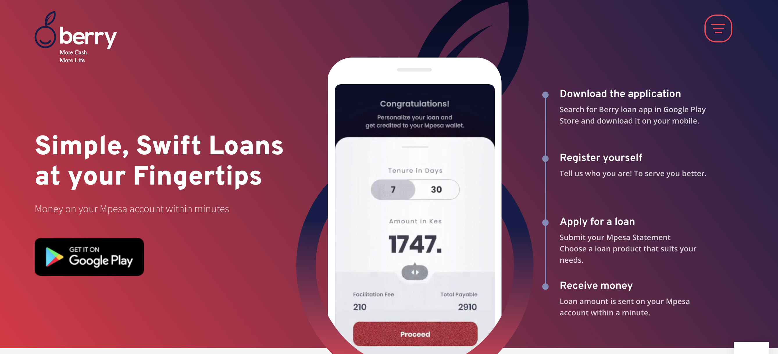 berry loan app review: Secure fast loan today