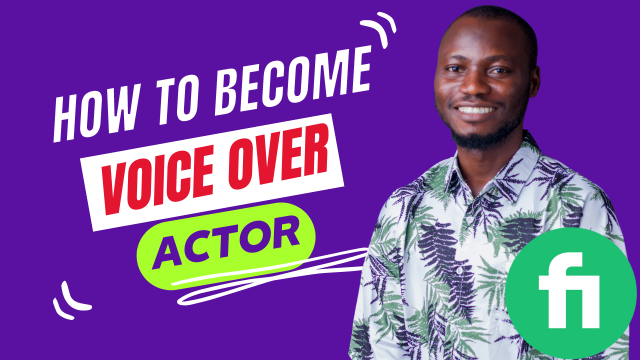 How do you become a voice actor on Fiverr?